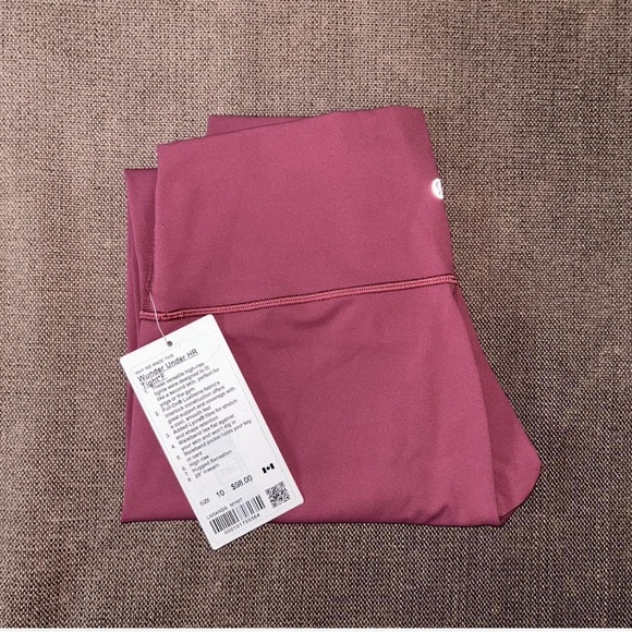 LULU MISTY MERLOT WUNDER UNDERS 28” - Picture 2 of 2